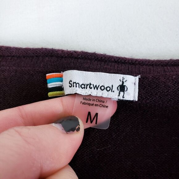 Smartwool Pullover Sweater Womens M Wool-Blend Gorpcore Cozy Cabin Outdoor Retro - Picture 8 of 12